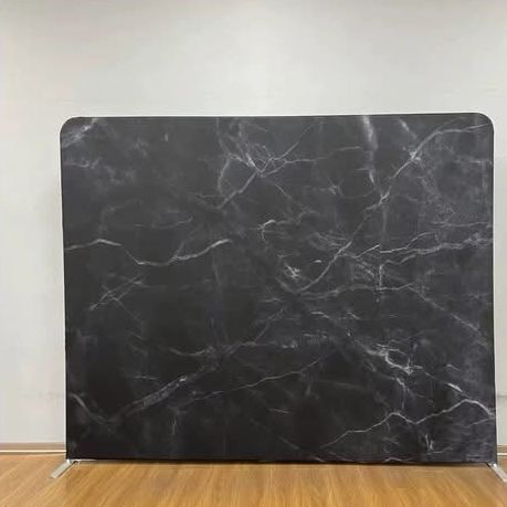 Black marble backdrop